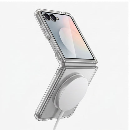 Tech-Protect FlexAir Hybrid MagSafe Case for Samsung Galaxy Z Flip 8 - Transparent_1