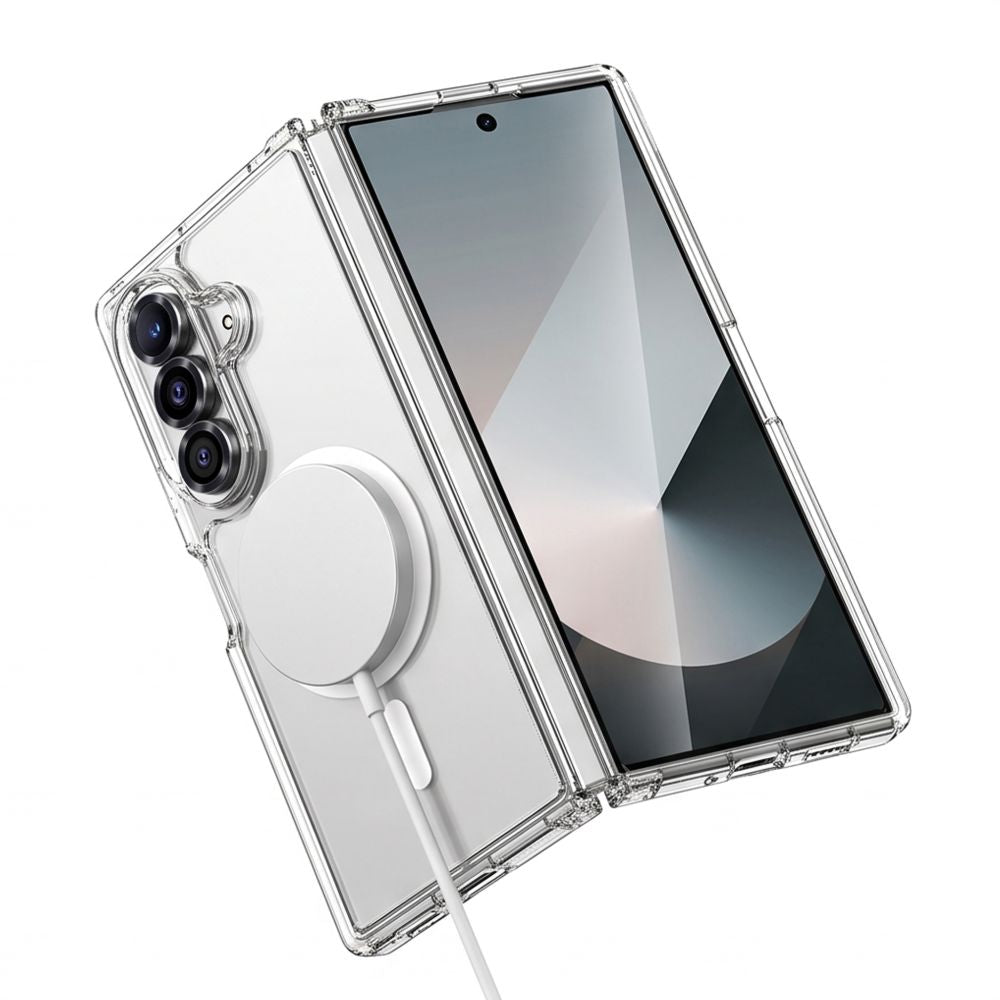 Tech-Protect FlexAir Hybrid MagSafe Case for Samsung Galaxy Z Fold 8 Ultra - Transparent_1