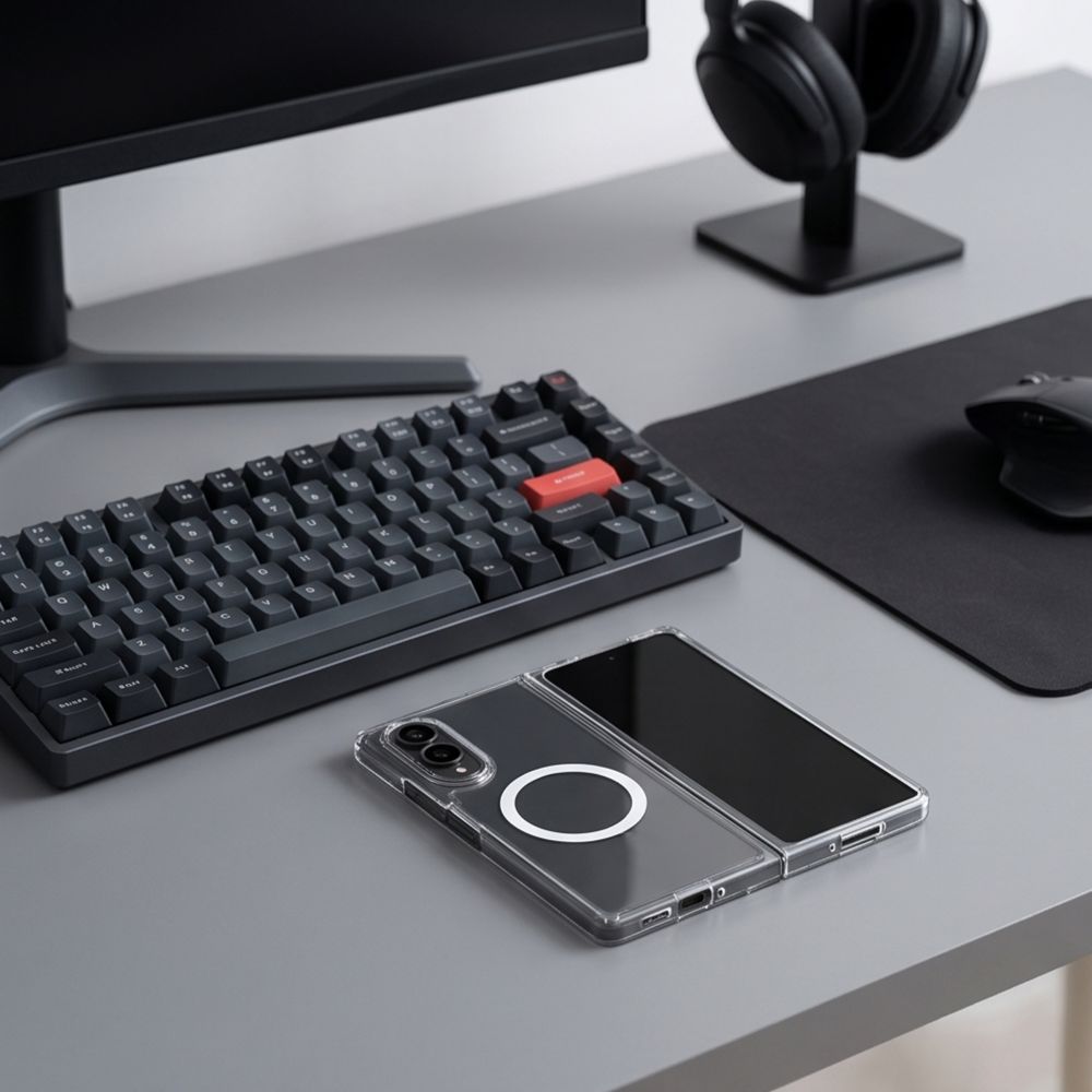 Etui Tech-Protect FlexAir Hybrid MagSafe na Samsung Galaxy Z Fold 8 - przezroczyste_5