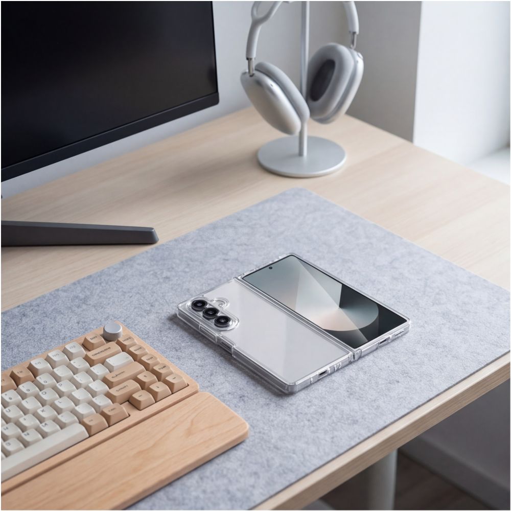 Tech-Protect FlexAir Hybrid Case for Samsung Galaxy Z Fold 8 Ultra - Transparent_5