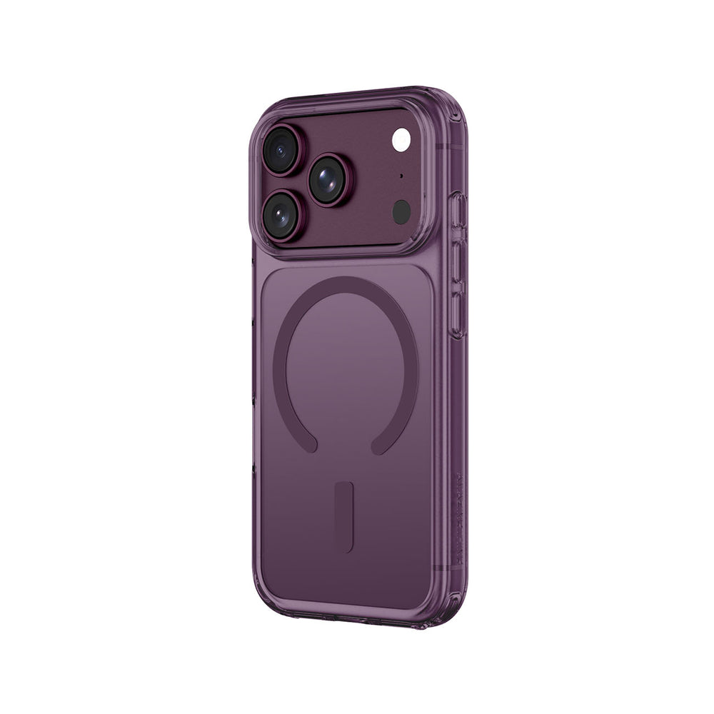AmazingThing Minimal Mag Drop Proof Case 3 Lens for iPhone 18 Pro with Lanyard Mount and MagSafe Compatibility - Purple_1
