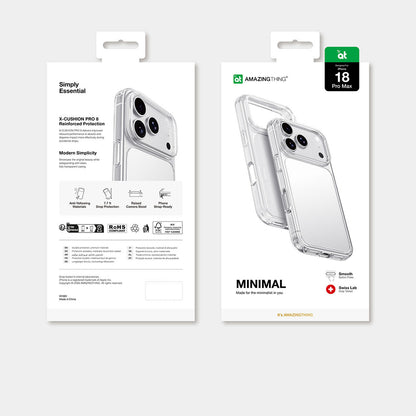 AmazingThing Minimal Drop Proof Case 3 Lens for iPhone 18 Pro Max - Clear_7