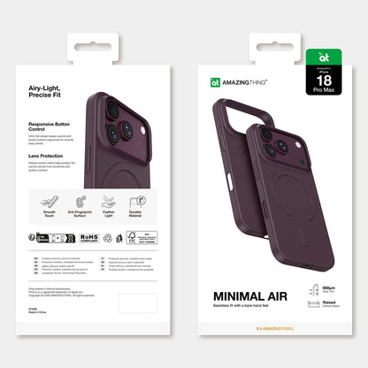 AmazingThing Minimal Air Case for iPhone 18 Pro Max, MagSafe Compatible - Purple_7