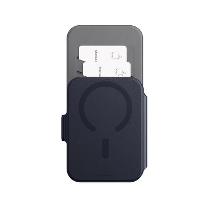 AmazingThing Titan Pro Lens Flip Set Case for iPhone 18 Pro Max with Wallet, MagSafe Compatible - Navy Blue_1