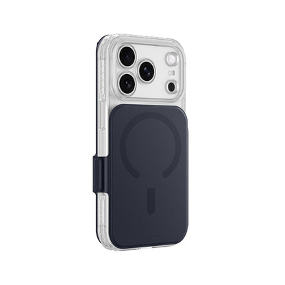 AmazingThing Titan Pro Lens Flip Set Case for iPhone 18 Pro Max with Wallet, MagSafe Compatible - Navy Blue_7