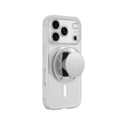 AmazingThing Titan Pro Pop Lens Case for iPhone 18 Pro Max with Camera Cover, Grip and Stand, MagSafe Compatible - Clear/White_6