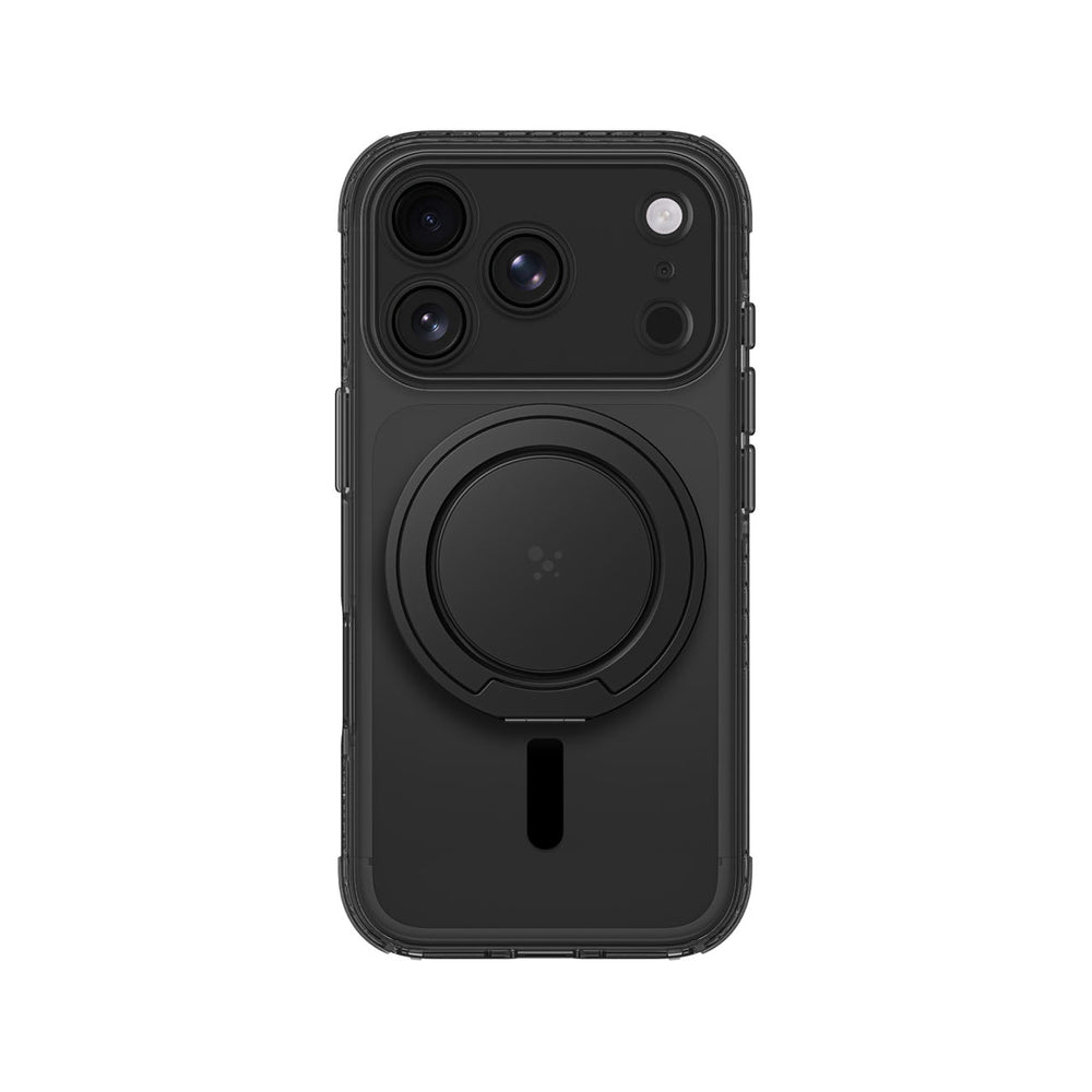 AmazingThing Titan Pro Pop Lens Case for iPhone 18 Pro Max with Camera Cover, Grip and Stand MagSafe Compatible - clear-black_5