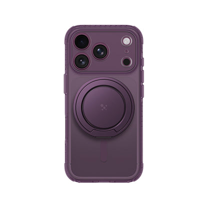 AmazingThing Titan Pro Pop Lens Case for iPhone 18 Pro Max with Camera Cover, Grip and Stand, MagSafe Compatible - Clear/Purple_5