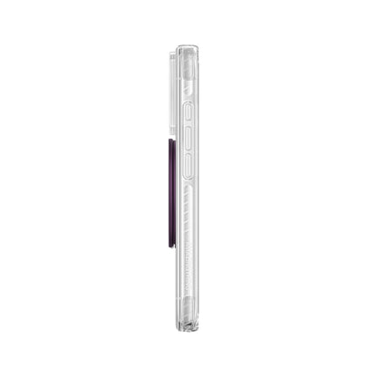 AmazingThing Titan Pro Pop Lens Case for iPhone 18 Pro Max with Camera Cover, Grip and Stand, MagSafe Compatible - Clear/Purple_2