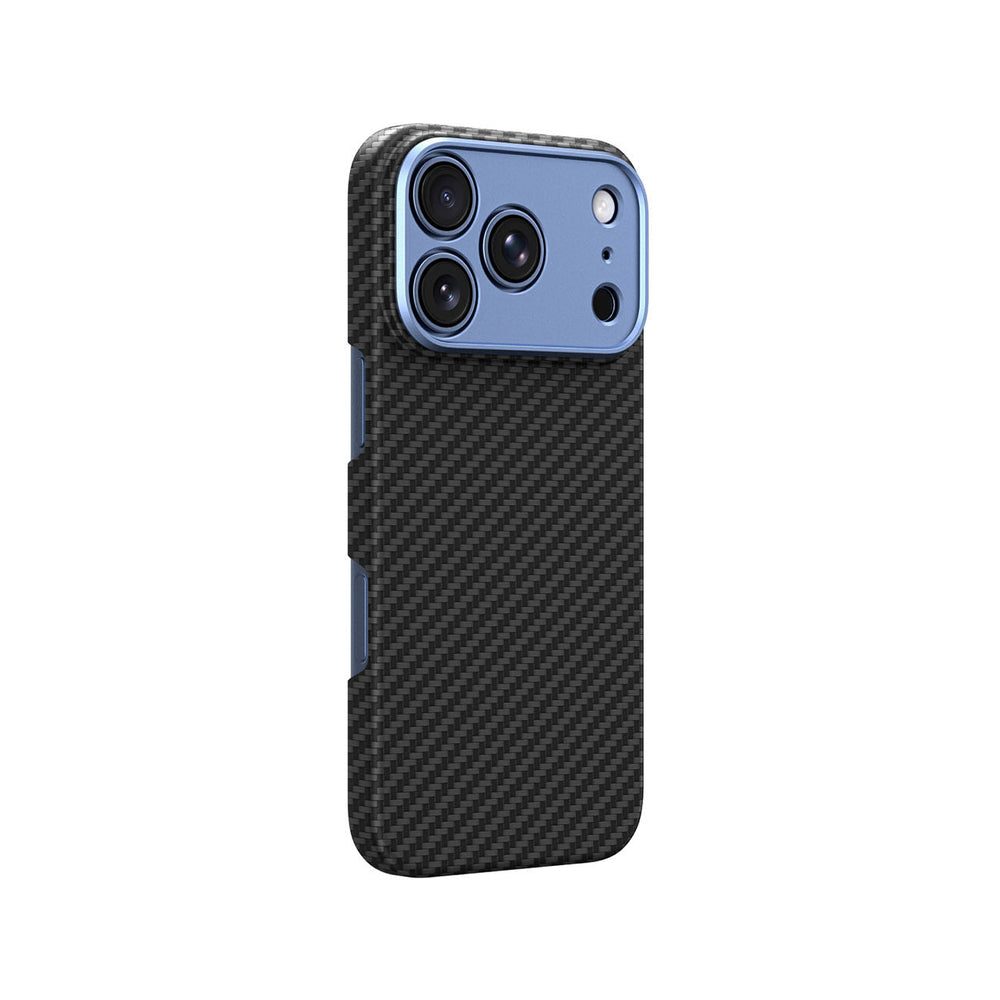 AmazingThing Titan Max Lens Case for iPhone 18 Pro Max Aramid Fiber with Camera Cover, MagSafe Compatible - Blue_3