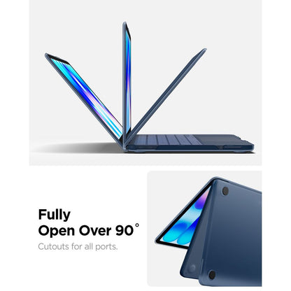 Spigen AirSkin Case for MacBook Neo 13" 2026 - Matte Navy Blue_9
