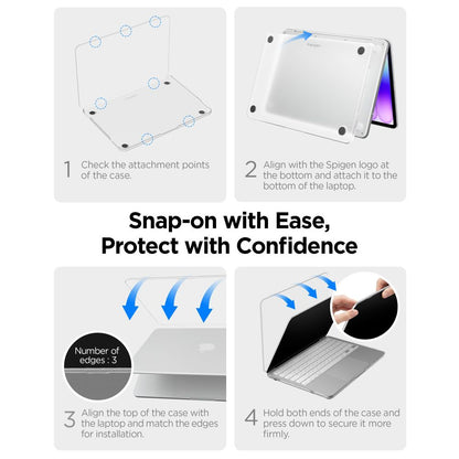 Spigen AirSkin Case for MacBook Neo 13" 2026 - Matte Navy Blue_10