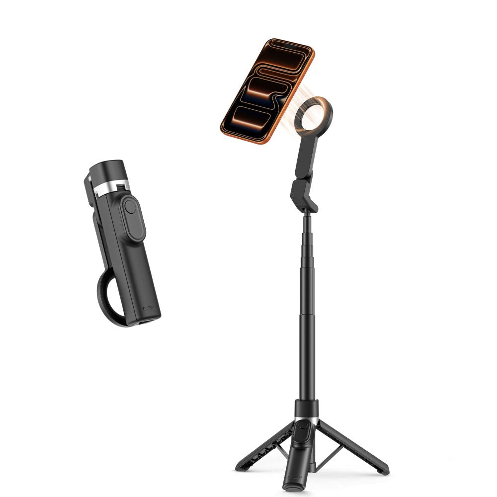 Tech-Protect L11S MagSafe selfie stick - black_3