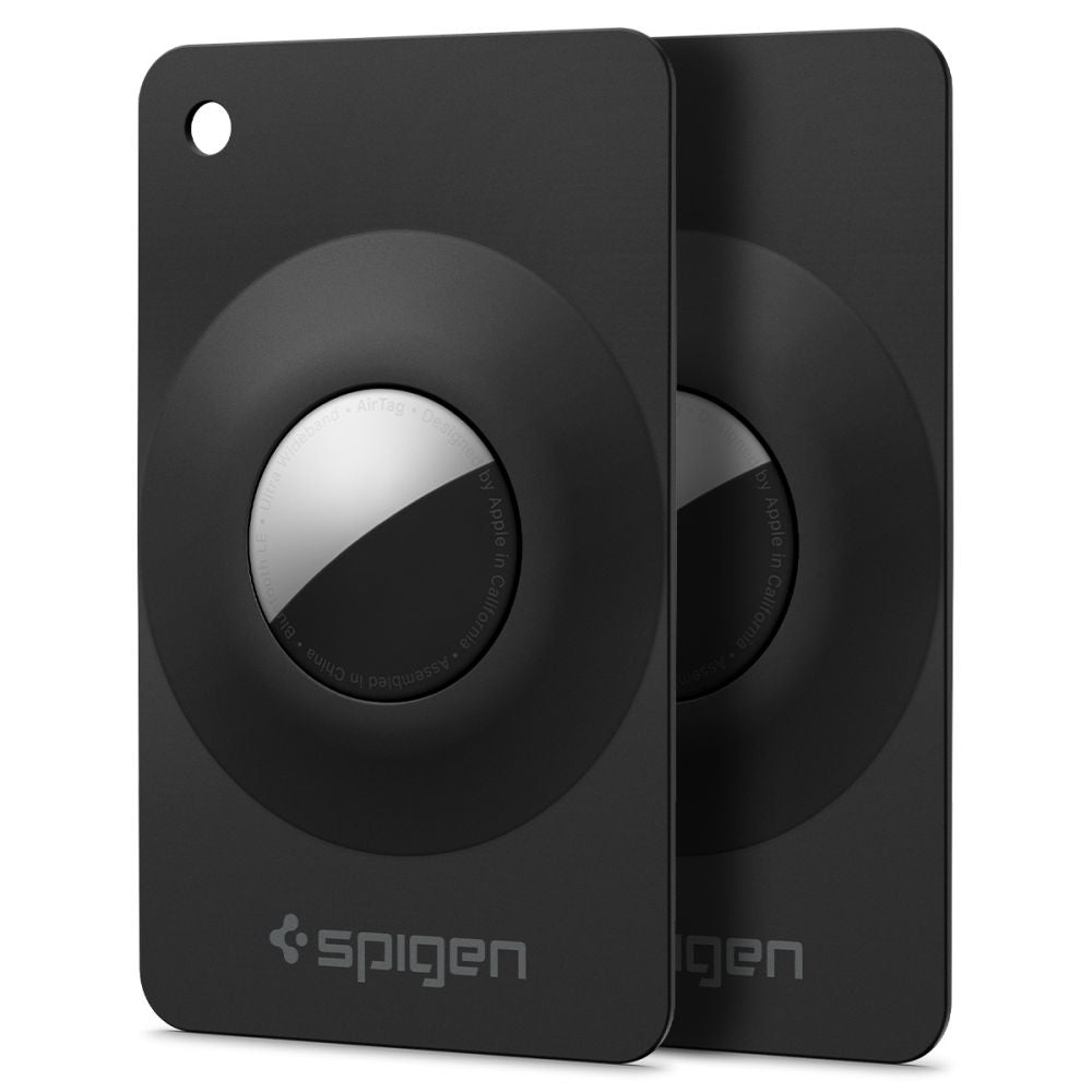 Spigen AirFit 2 2-Pack Case for Apple AirTag 1/2 - Black_0
