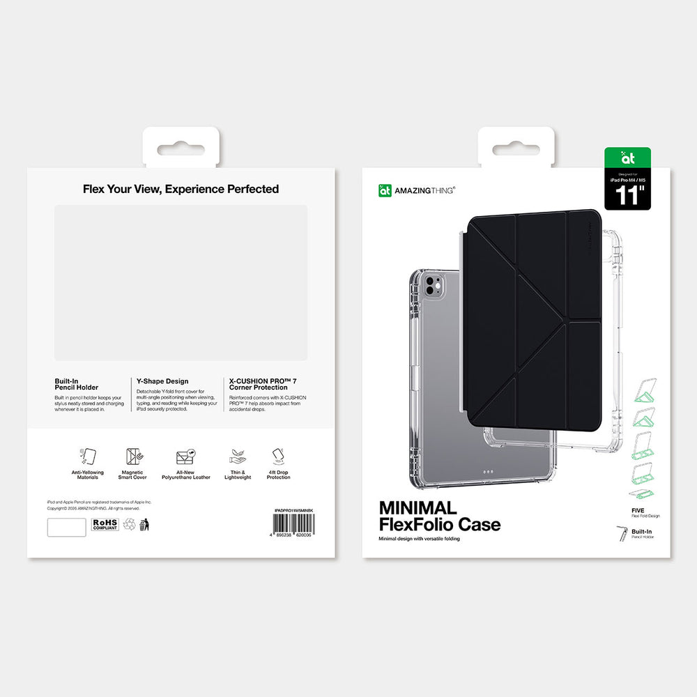 AmazingThing Minimal Case for iPad Pro M5 11" - Black_6