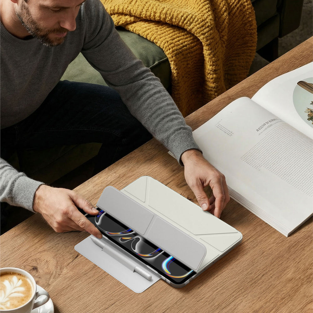 AmazingThing Minimal Mag Case for iPad Pro M5 11" - White_9