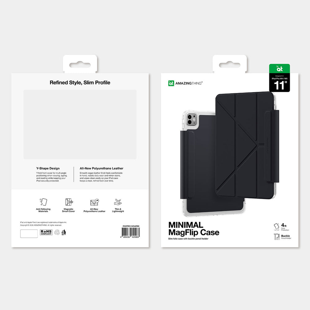 AmazingThing Minimal Mag Case for iPad Pro M5 11" - Black_6