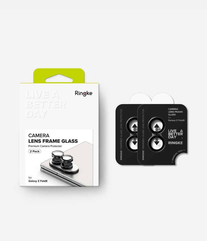 Ringke Camera Frame Protector 2-Pack for Samsung Galaxy Z Fold 8 - Black_8