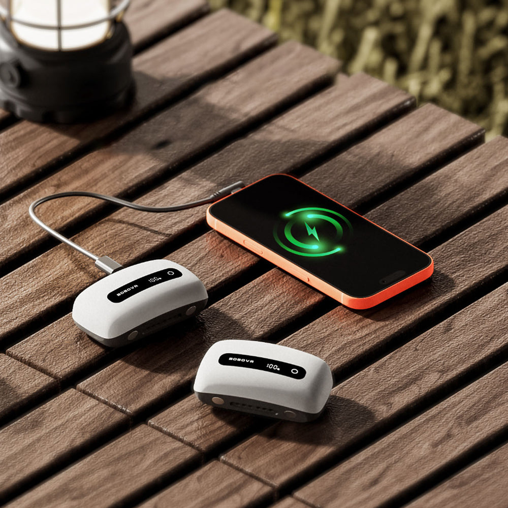 BoboVR BM60-2 6500 mAh Battery for BoboVR M3 Pro+ and BoboVR M3 2 pcs. with Charging Station - White_4
