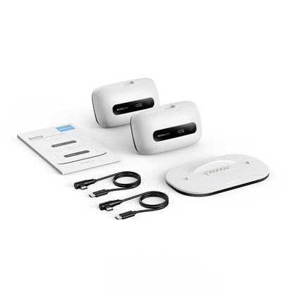 BoboVR BM60-2 6500 mAh Battery for BoboVR M3 Pro+ and BoboVR M3 2 pcs. with Charging Station - White_5