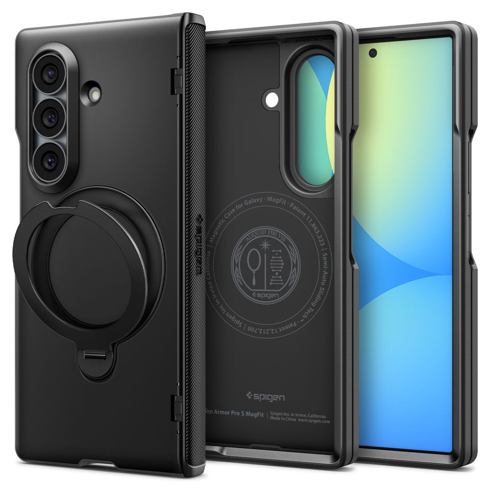Hard Case Spigen Slim Armor Pro S com MagSafe / Samsung Galaxy Z Fold8 Ultra F976 / Preto / ACS11778_1