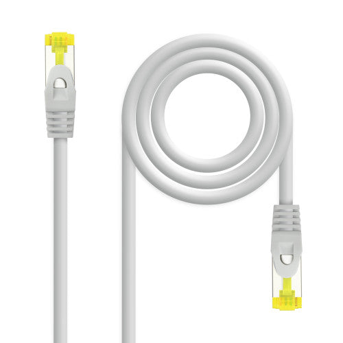 Nanocable Cable de red latiguillo RJ45 LSZH CAT.6A SFTP AWG26, Gris, 1.5 m_0