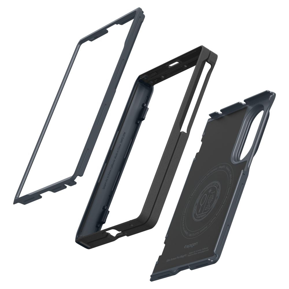Spigen Slim Armor Pro Magsafe Case for Samsung Galaxy Z Fold 8 - Dark Gray_4