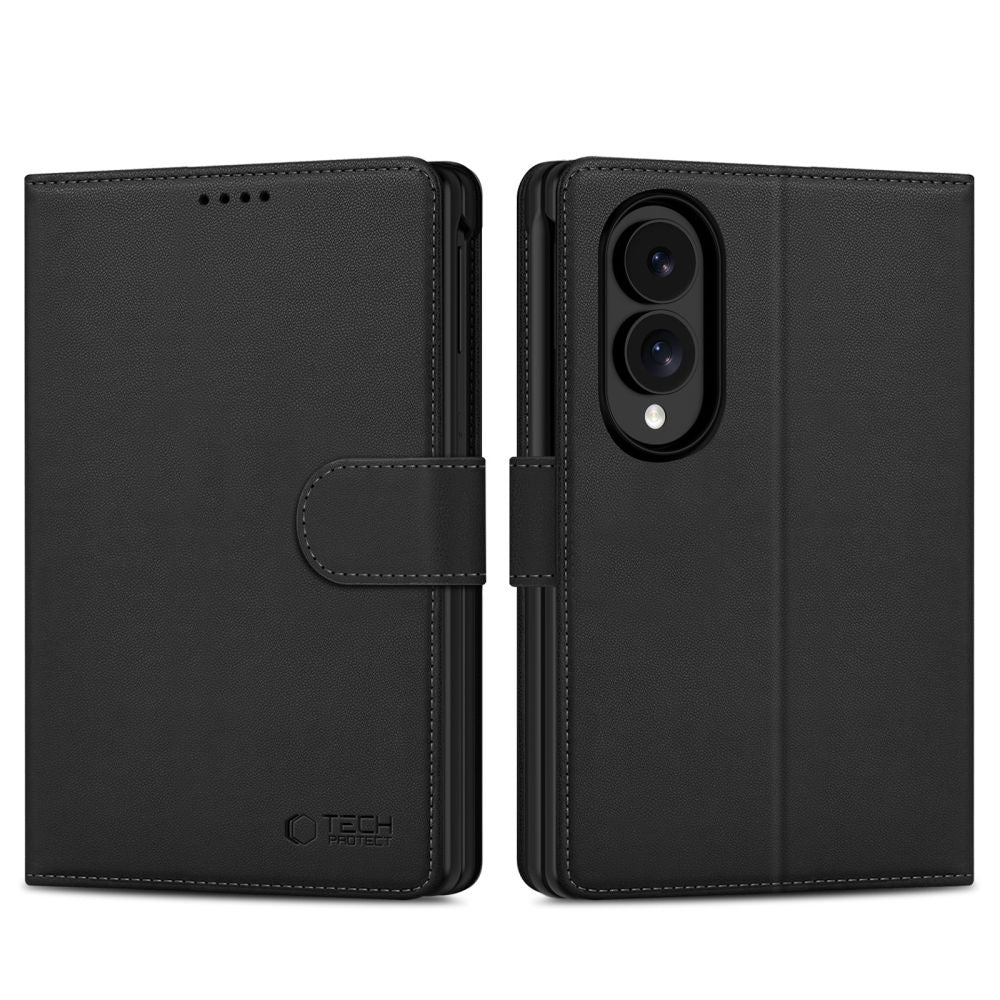 Tech-Protect Wallet Case for Samsung Galaxy Z Fold 8 - Black_0
