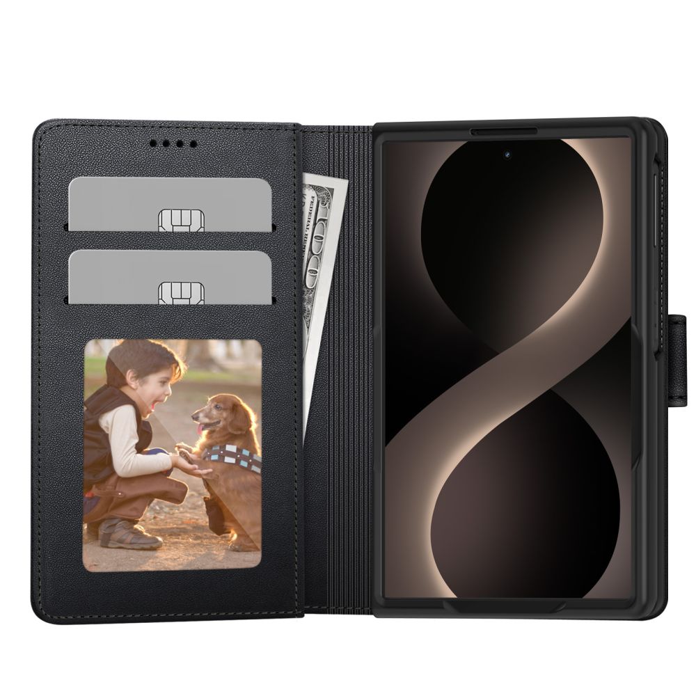 Tech-Protect Wallet Case for Samsung Galaxy Z Fold 8 - Black_1