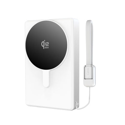 TECH-PROTECT PB40 LIFEMAG MAGSAFE POWER BANK 10000MAH 25W QI2.2 WHITE/SILVER_2