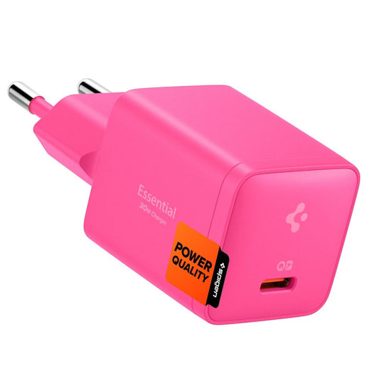Spigen Essential EE301EU 1-Port 30W Wall Charger - Pink_0