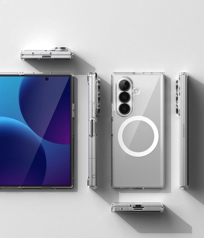 Ringke Fusion Magnetic Magsafe Case for Samsung Galaxy Z Fold 8 Ultra - Clear_4