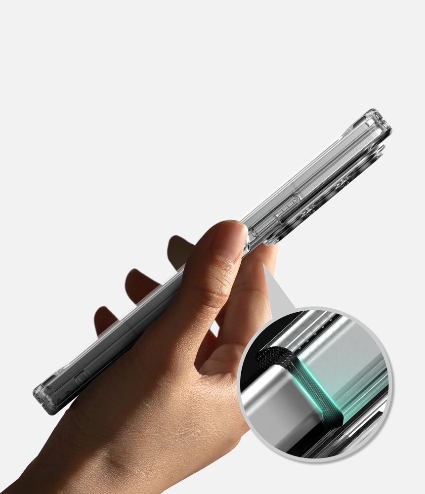 Ringke Fusion Magnetic Magsafe Case for Samsung Galaxy Z Fold 8 Ultra - Clear_6