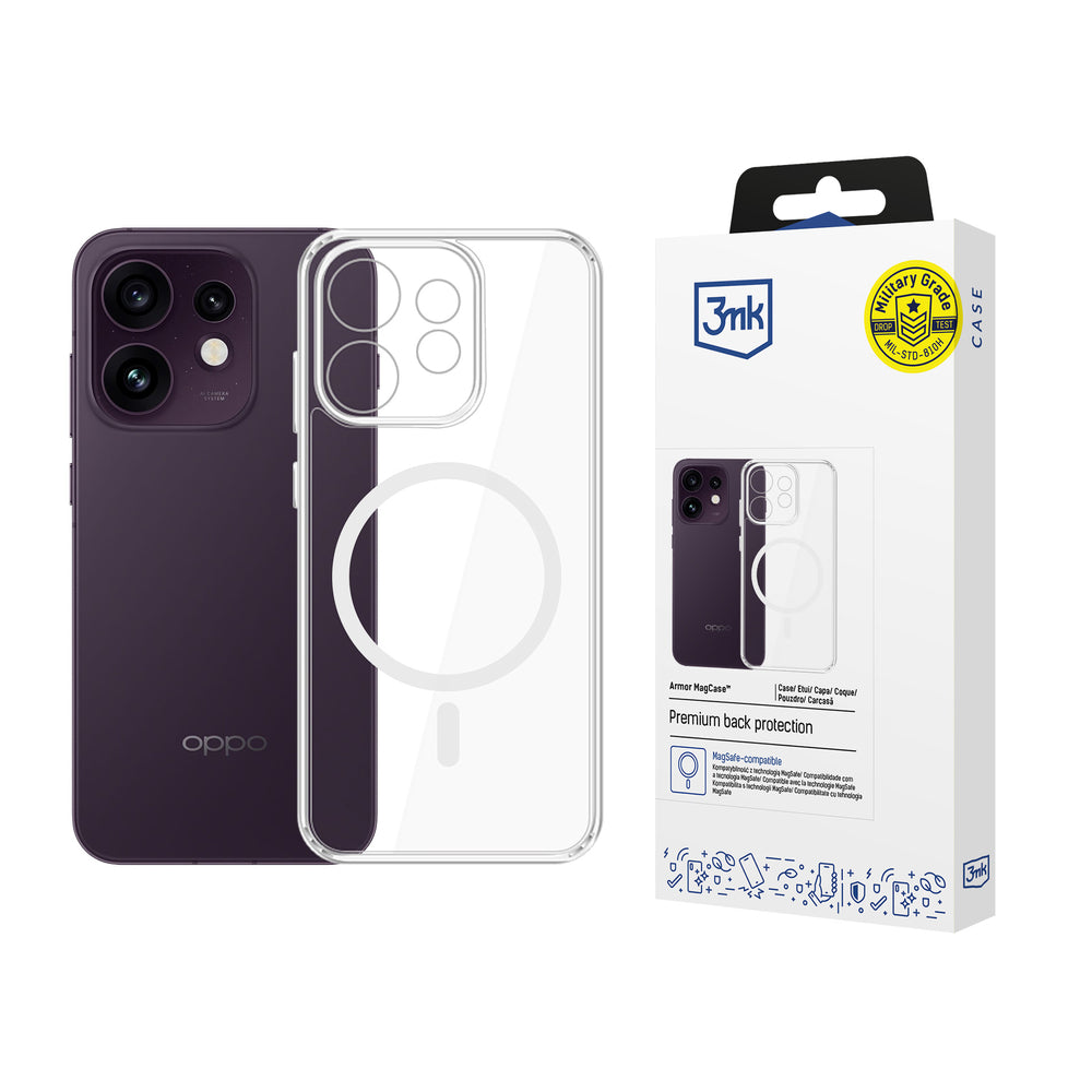 Etui 3mk Armor Magcase na Oppo Reno 16 F / Reno 16 FS (CPH2859) - przezroczyste_0