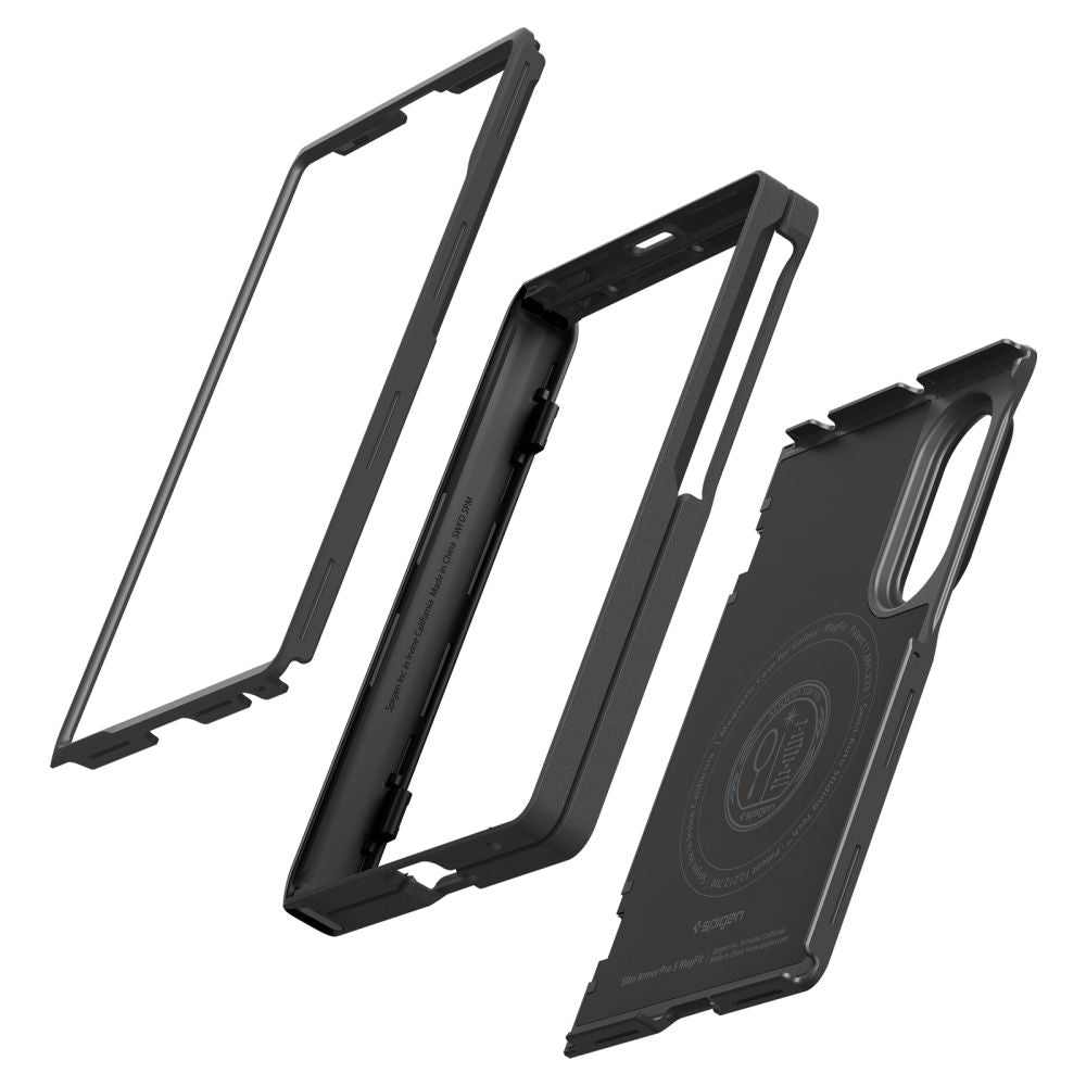 Spigen Slim Armor Pro S Magsafe Case for Samsung Galaxy Z Fold 8 - Black_6