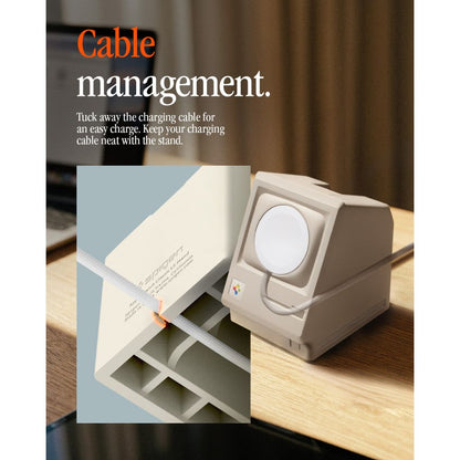 Spigen Classic LS Apple Watch Stand - Beige_4