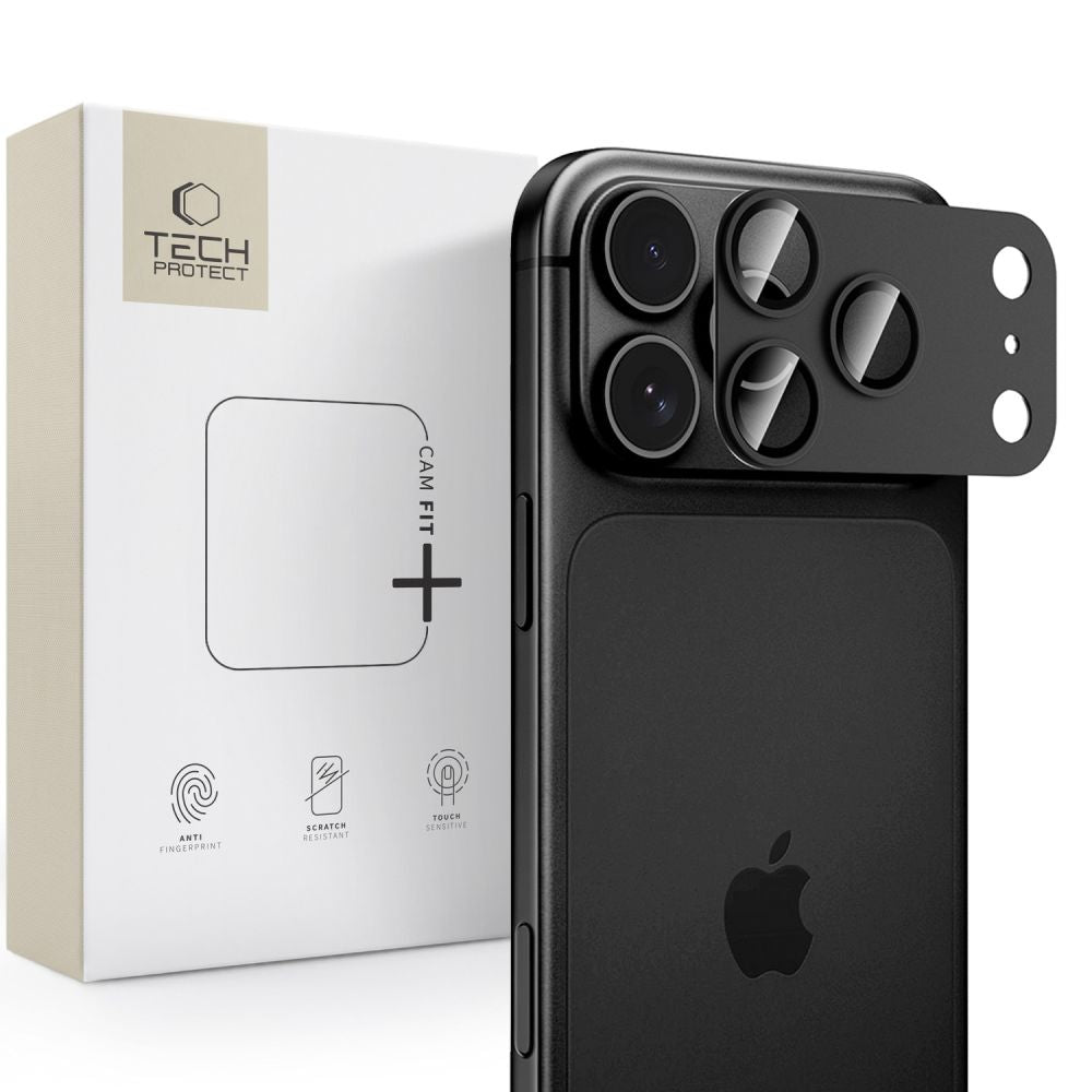 Tech-Protect Camfull Fit+ Camera Cover for iPhone 18 Pro - Black_0