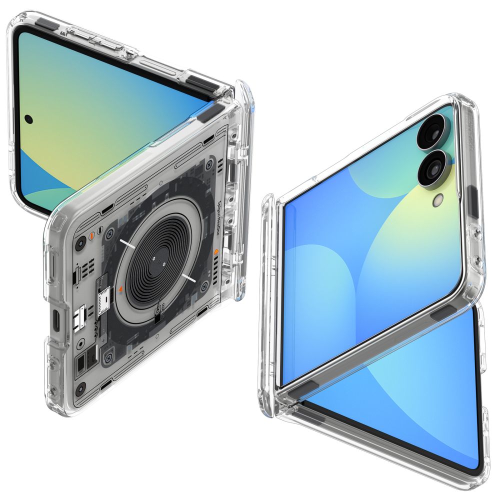 Spigen Ultra Hybrid Pro MagSafe Case for Samsung Galaxy Z Flip 8 Neo One - Gray/Black_0
