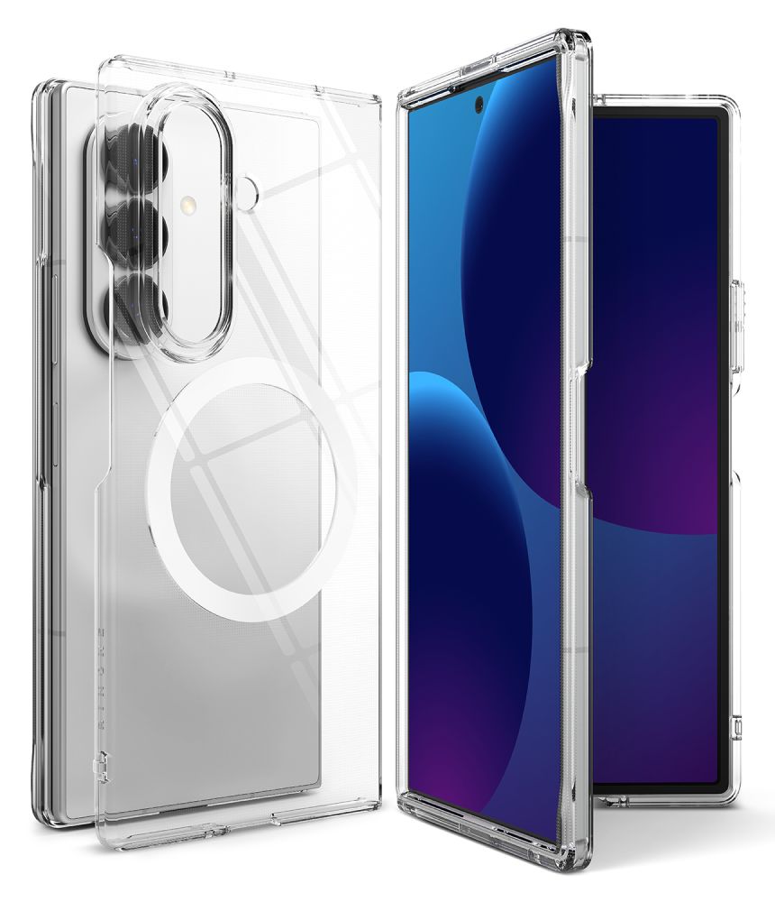 Ringke Slim Magnetic MagSafe Case for Samsung Galaxy Z Fold 8 - Transparent_0