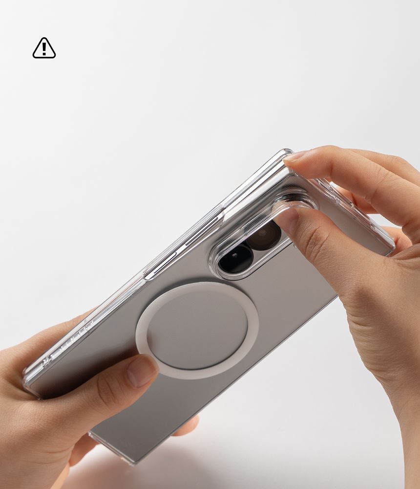 Ringke Slim Magnetic MagSafe Case for Samsung Galaxy Z Fold 8 - Transparent_5