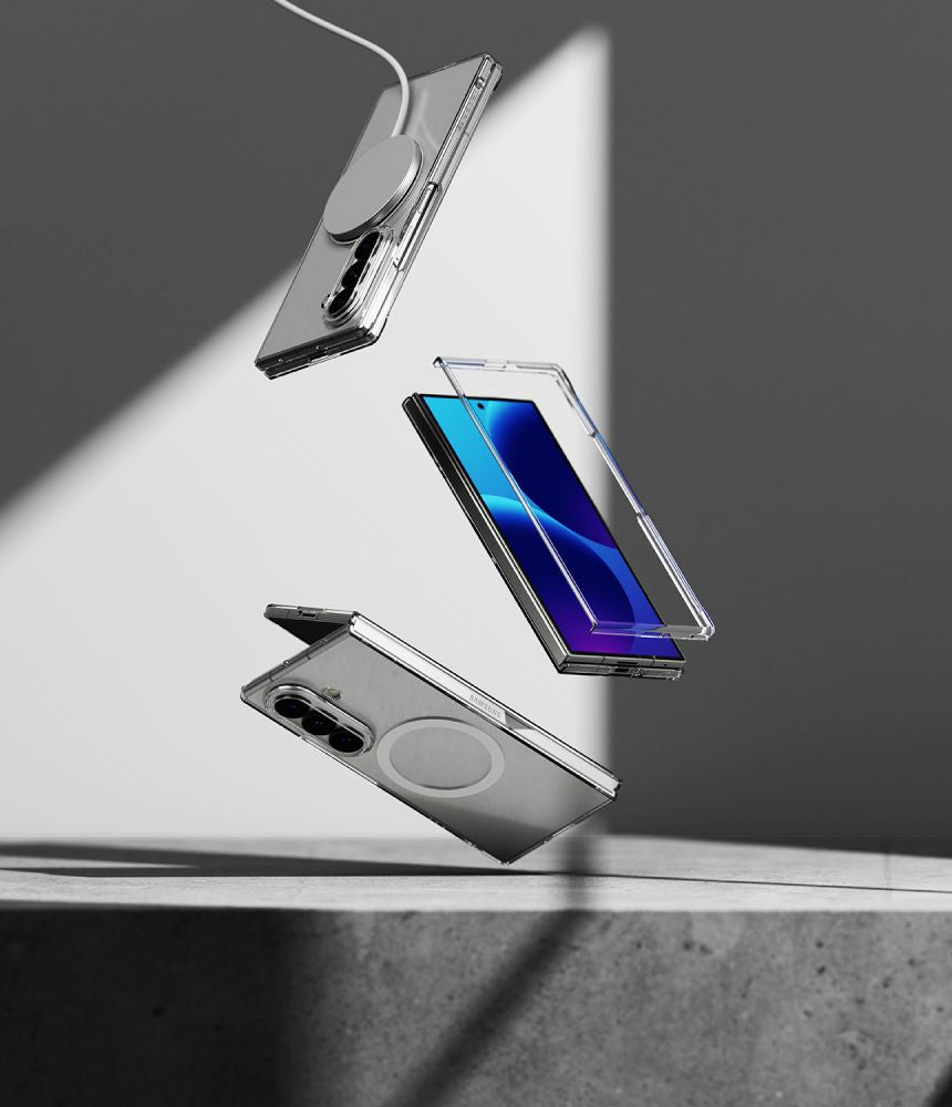 Ringke Slim Magnetic MagSafe Case for Samsung Galaxy Z Fold 8 - Transparent_8