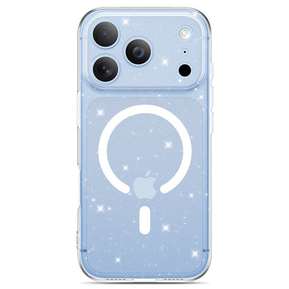 Tech-Protect FlexAir MagSafe iPhone 17 Pro / 18 Pro Case - Clear Glitter_1