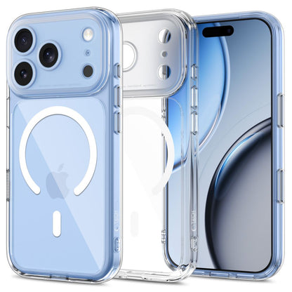 Tech-Protect MagPeak MagSafe CC Case for iPhone 18 Pro / 17 Pro - Clear_0