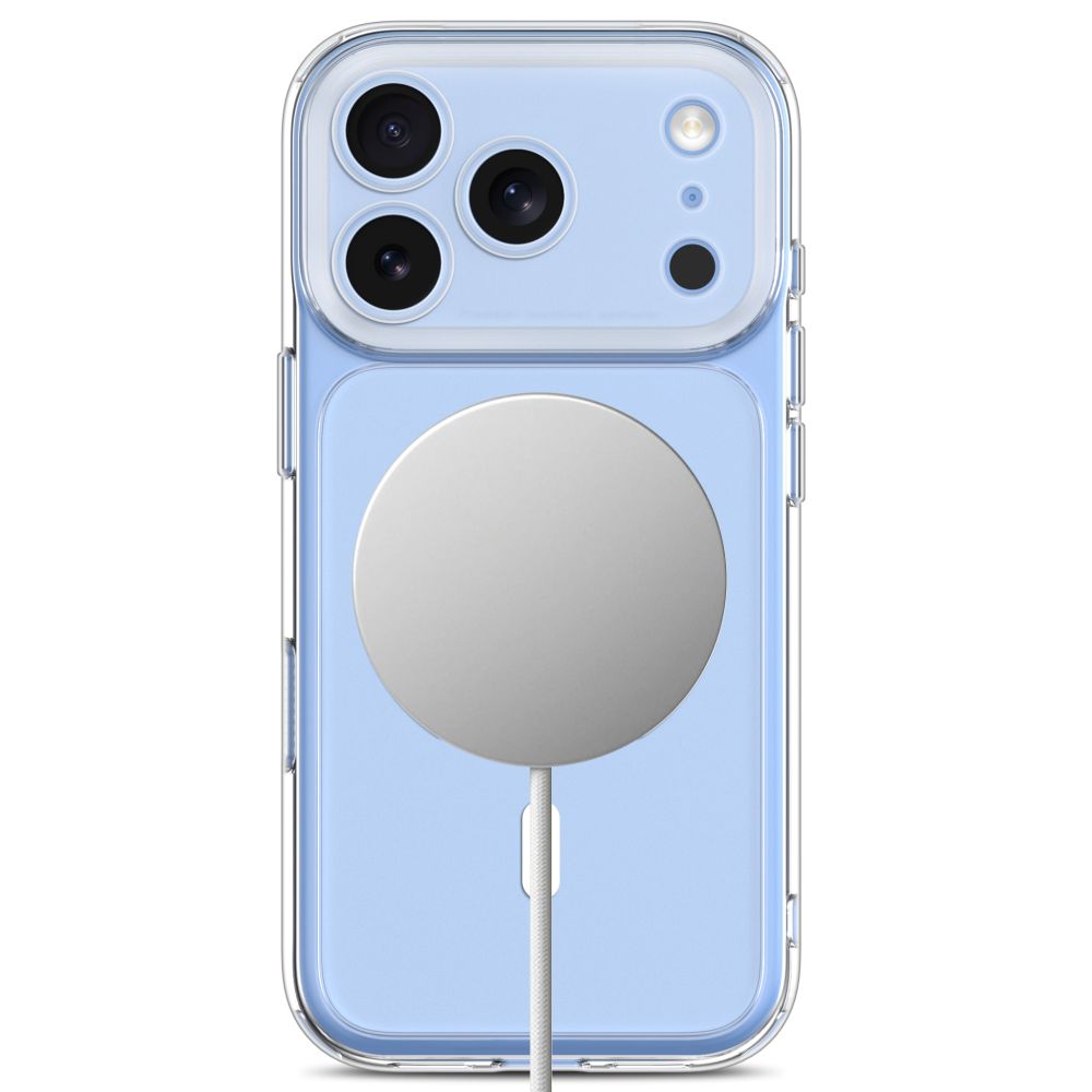 Tech-Protect MagPeak MagSafe CC Case for iPhone 18 Pro / 17 Pro - Clear_2