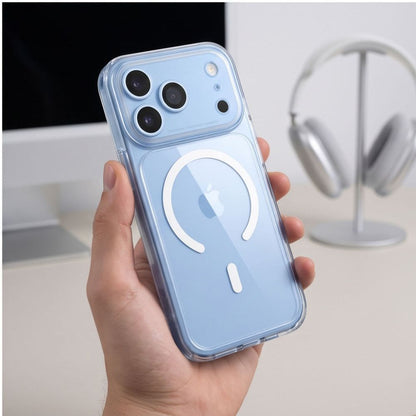 Tech-Protect MagPeak MagSafe CC Case for iPhone 18 Pro / 17 Pro - Clear_7