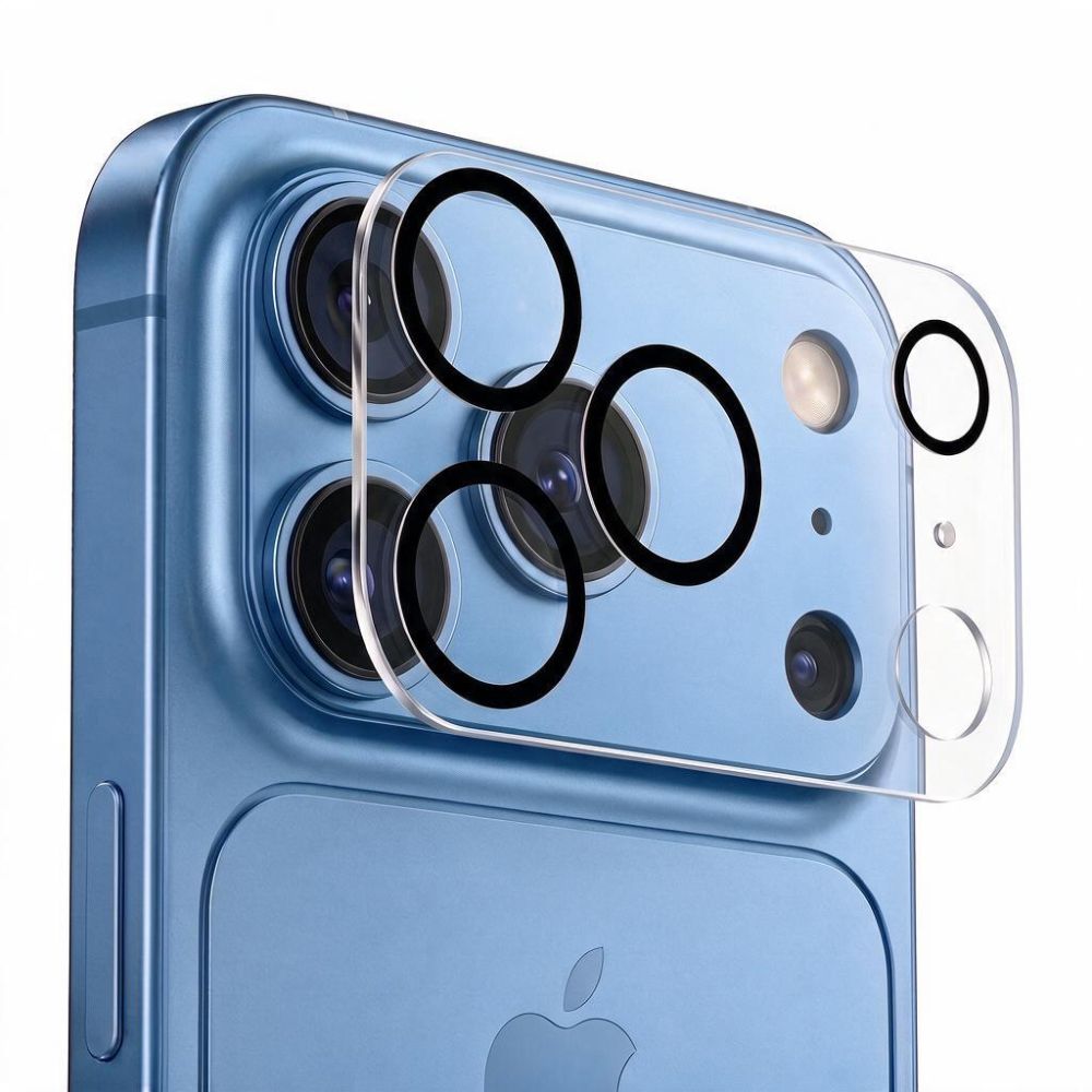 Tech-Protect Cam Fit+ Camera Cover for iPhone 18 Pro Max - Clear_2