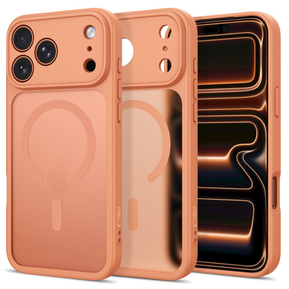 Tech-Protect BasicMag MagSafe case for iPhone 17 Pro / 18 Pro - matte orange_0