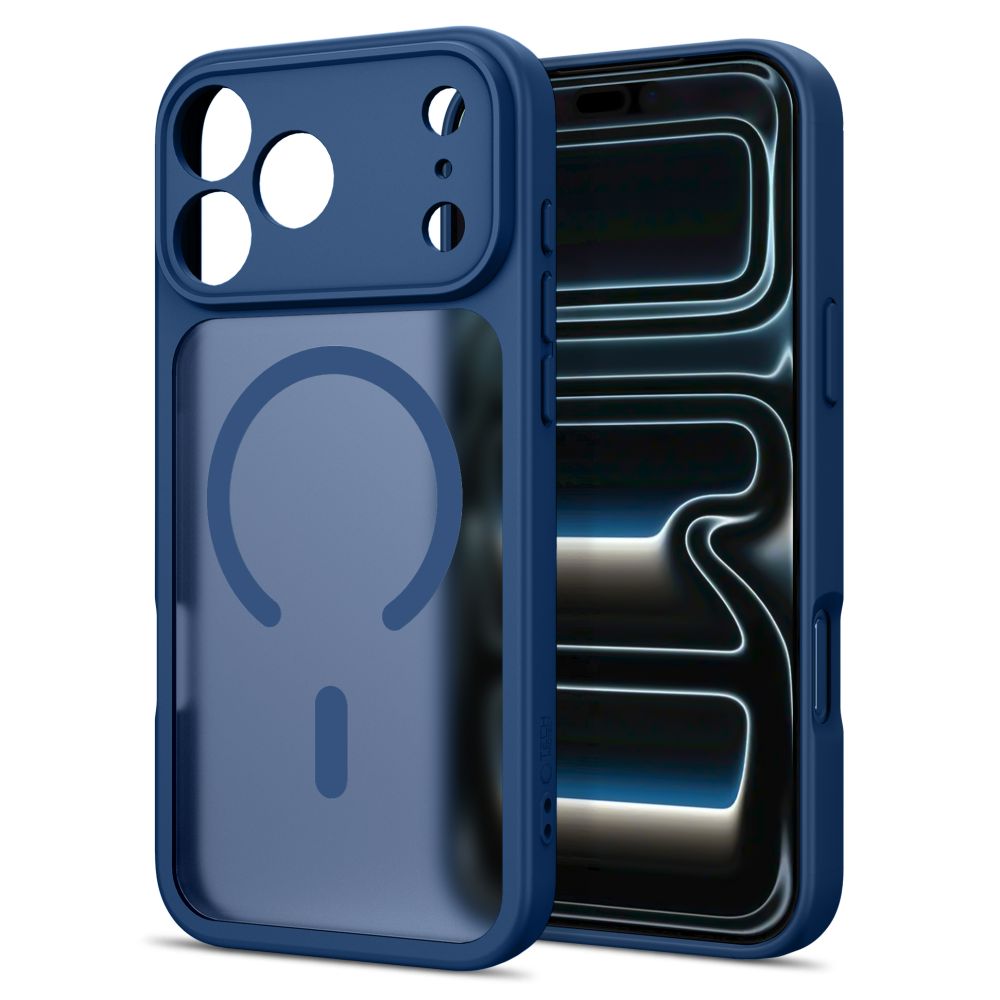 Tech-Protect BasicMag MagSafe Case for iPhone 17 Pro / 18 Pro - Dark Blue Matte_1