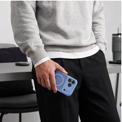 Tech-Protect BasicMag MagSafe case for iPhone 17 Pro / 18 Pro - light blue matte_5