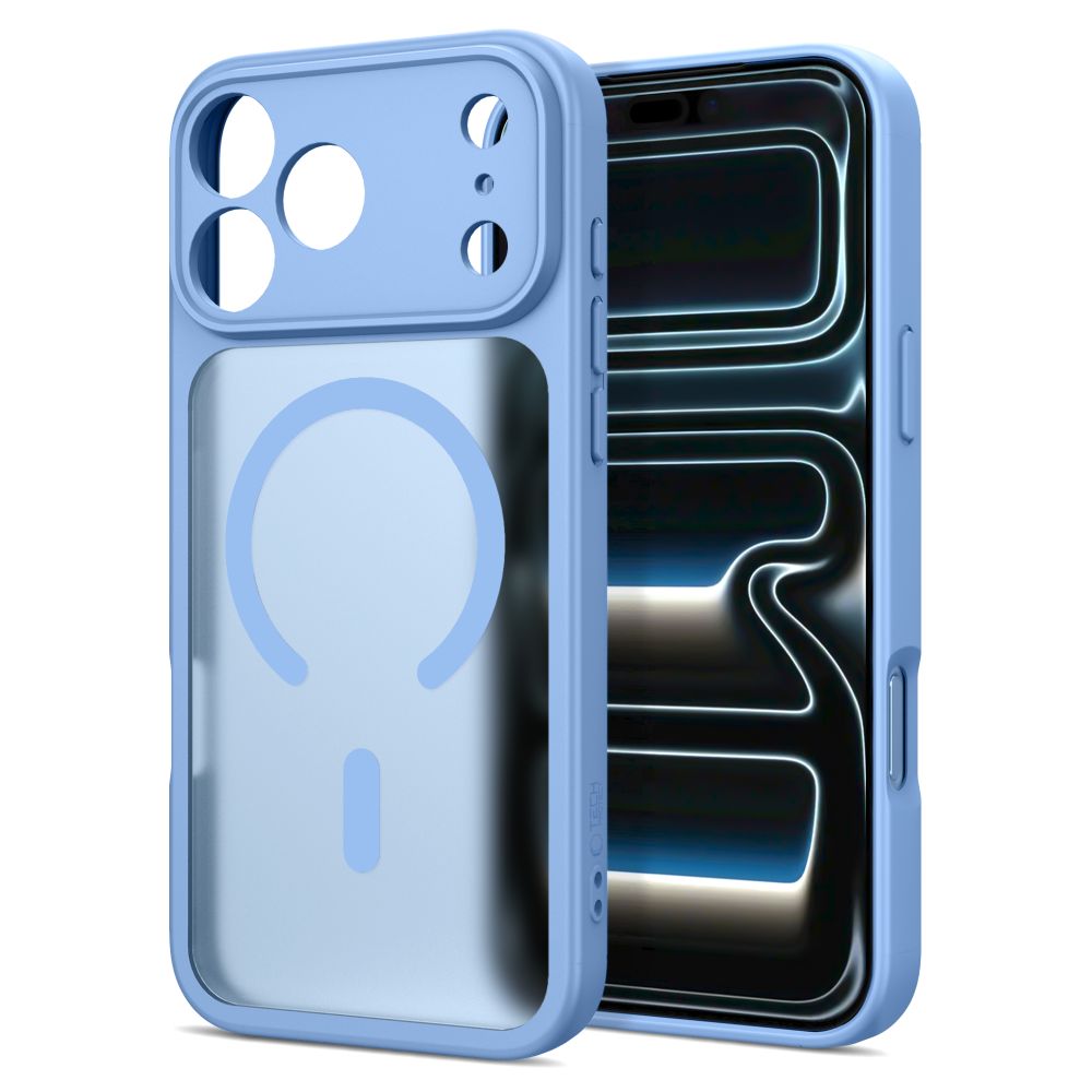 Tech-Protect BasicMag MagSafe Case for iPhone 17 Pro Max / 18 Pro Max - Light Blue Matte_1